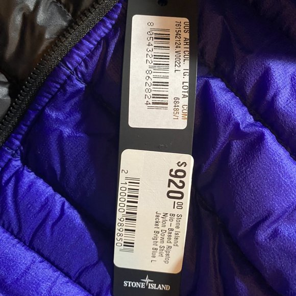 Stone Island Down Jacket, Size L - Picture 6 of 10